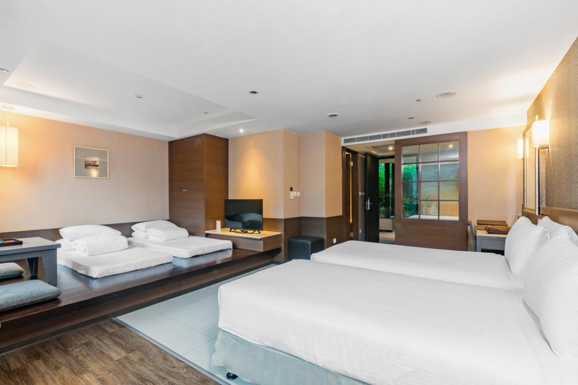 Great Roots Forestry Spa Resort Bezirk Bezirk Sanxia Exterior foto